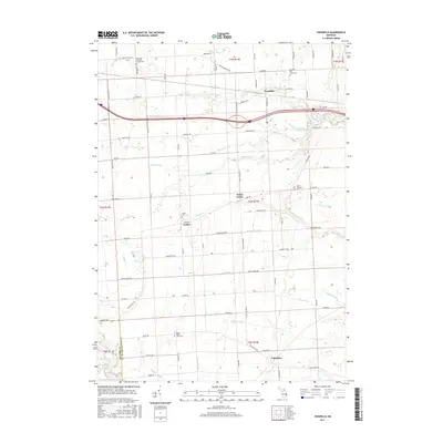 2017 Map of Goodells, 2017 Print