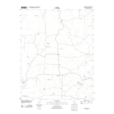 2012 Map of Goodhope, 2012 Print