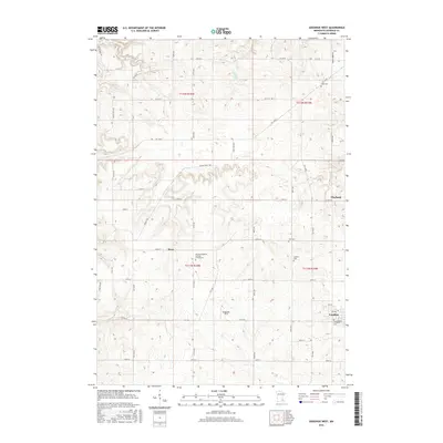 2016 Map of Goodhue West, 2016 Print