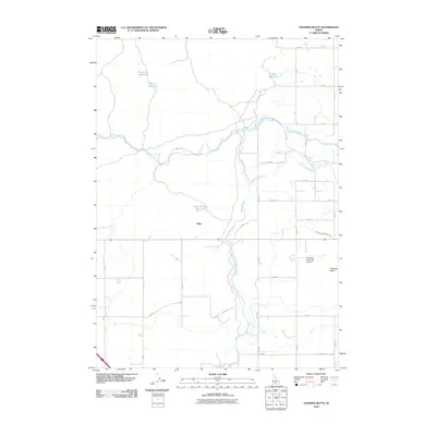 2010 Map of Gooding Butte, 2010 Print