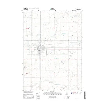2017 Map of Gooding, 2017 Print