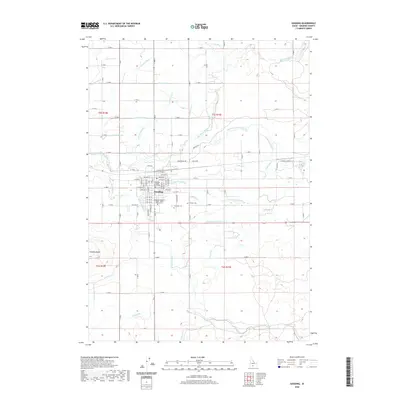 2020 Map of Gooding, 2020 Print