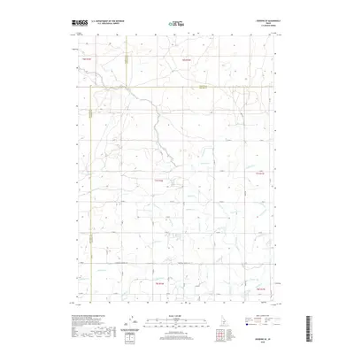 2020 Map of Gooding SE, 2020 Print