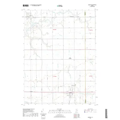 2019 Map of Goodland, 2019 Print
