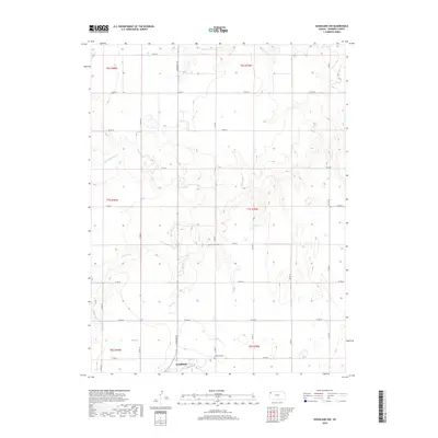 2018 Map of Goodland NW, 2018 Print