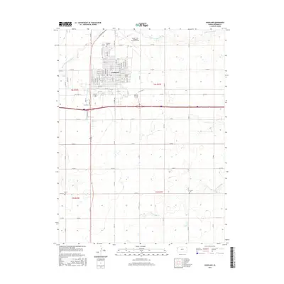 2015 Map of Goodland, 2015 Print