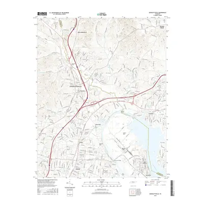 2016 Map of Goodlettsville, 2016 Print