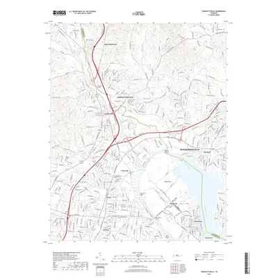 2019 Map of Goodlettsville, 2019 Print