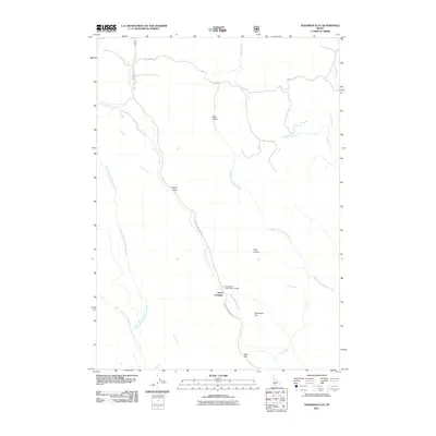 2011 Map of Goodman Flat, 2011 Print