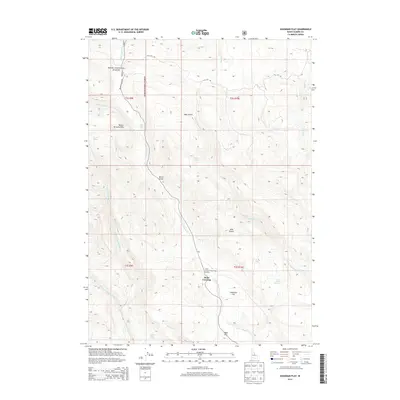 2013 Map of Goodman Flat, 2013 Print
