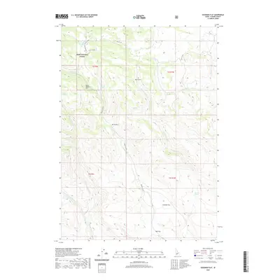 2020 Map of Goodman Flat, 2020 Print