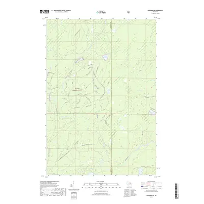 2018 Map of Goodman SW, 2018 Print
