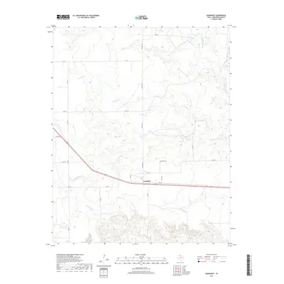 2019 Map of Goodnight, 2019 Print