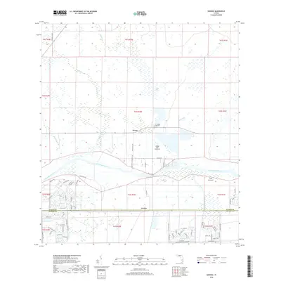 2018 Map of Goodno, 2018 Print