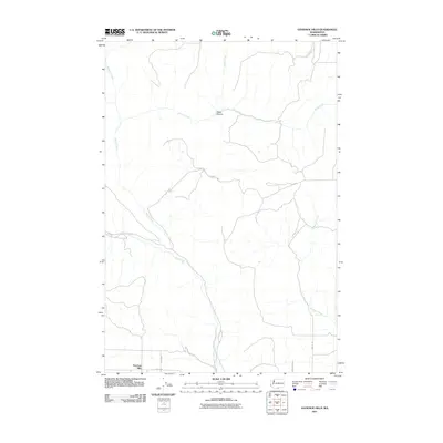 2011 Map of Goodnoe Hills, 2011 Print