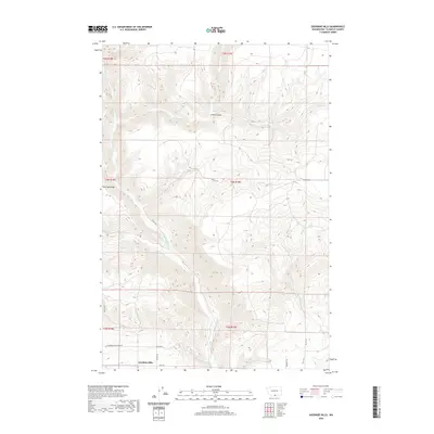 2020 Map of Goodnoe Hills, 2020 Print