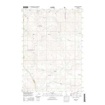 2013 Map of Goodrich, 2013 Print