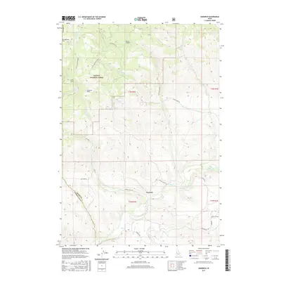 2017 Map of Goodrich, 2017 Print