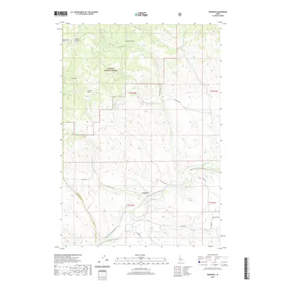 2020 Map of Goodrich, 2020 Print