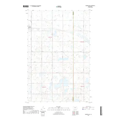 2018 Map of Goodrich East, 2018 Print