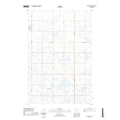 2020 Map of Goodrich East, 2020 Print