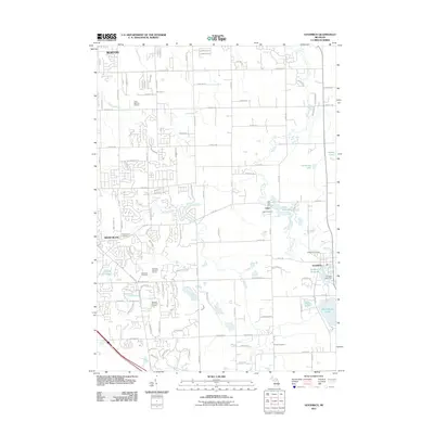 2011 Map of Goodrich, 2011 Print