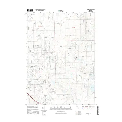 2017 Map of Goodrich, 2017 Print