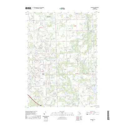 2023 Map of Goodrich, 2023 Print