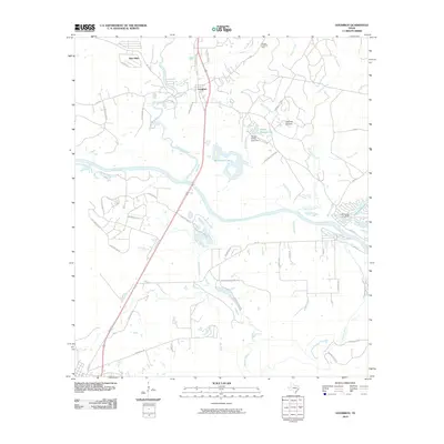 2010 Map of Goodrich, 2010 Print