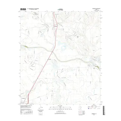 2016 Map of Goodrich, 2016 Print