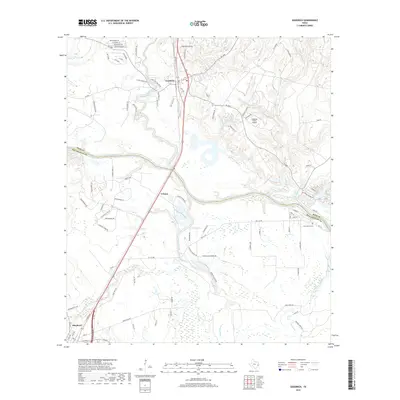2019 Map of Goodrich, 2019 Print