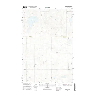 2014 Map of Goodrich SW, 2014 Print
