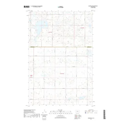 2017 Map of Goodrich SW, 2017 Print