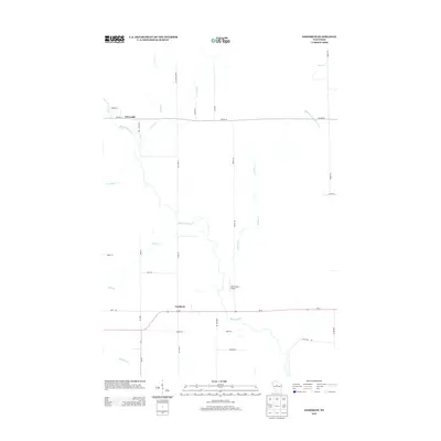 2013 Map of Goodrich, 2013 Print