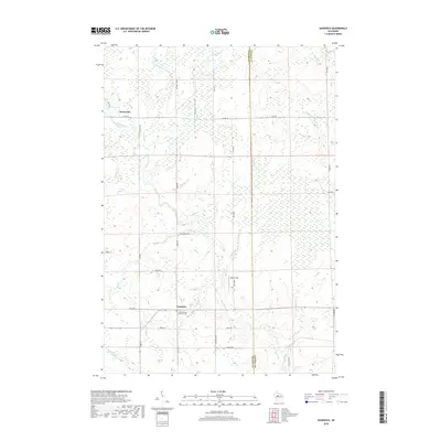 2018 Map of Goodrich, 2018 Print