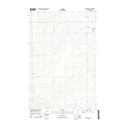 2014 Map of Goodrich West, 2014 Print