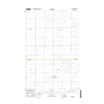2016 Map of Goodridge, 2016 Print