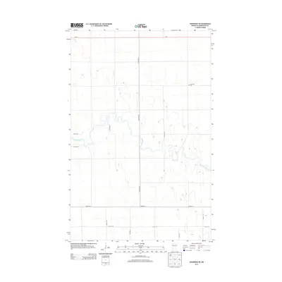 2013 Map of Goodridge SW, 2013 Print