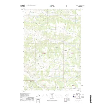 2020 Map of Goodspeed Butte, 2020 Print