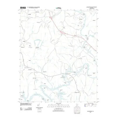 2011 Map of Goodsprings, 2011 Print