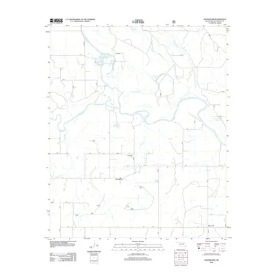 2012 Map of Goodwater, 2012 Print