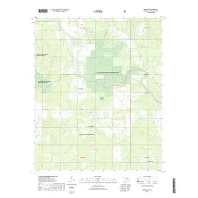 2019 Map of Goodwater, 2019 Print