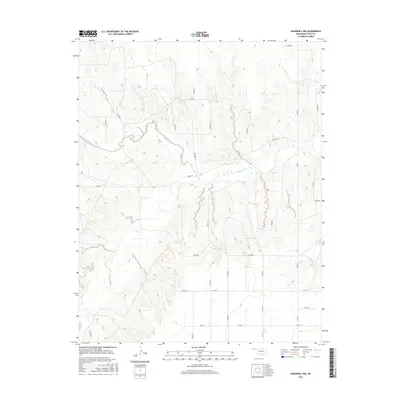 2016 Map of Goodwell NW, 2016 Print