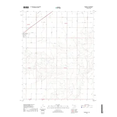 2018 Map of Goodwell SE, 2018 Print