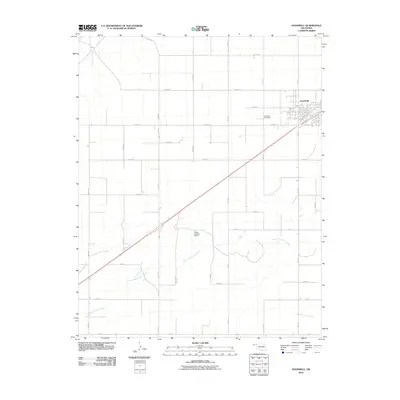 2010 Map of Goodwell, 2010 Print
