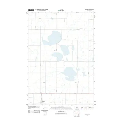 2012 Map of Goodwin, 2012 Print