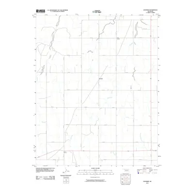 2010 Map of Goodwin, 2010 Print