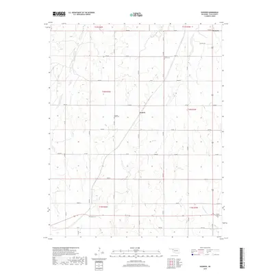 2018 Map of Goodwin, 2018 Print
