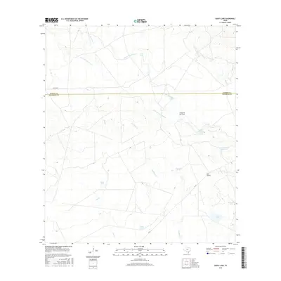 2016 Map of Goofy Lake, 2016 Print