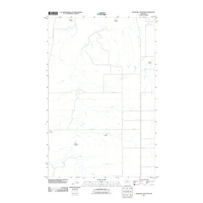 2011 Map of Goose Bill Butte NW, 2011 Print